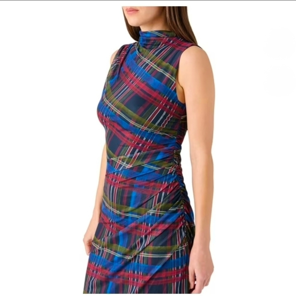 Betsey Johnson Blue and Pink Asymmetrical Dress - Picture 3 of 3